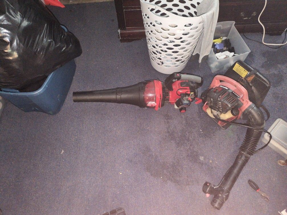 Two Blowers One Backpack