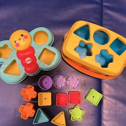 2 Shape Sorting Toys 
