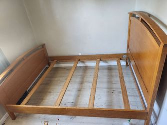 Queen size bed frame