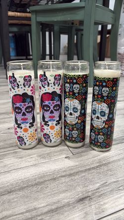 Día de los muertos candles!!!