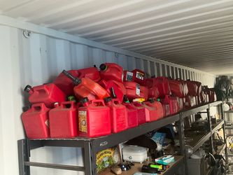 We have over 80 pieces of different sizes of Gas Cans in 1 gallon 2 gallons & 3 gallons