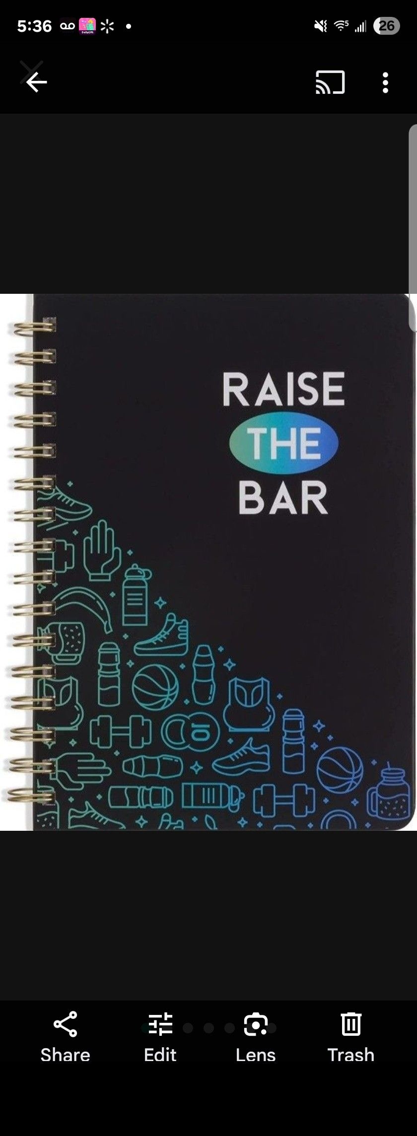 Fitness Planner/Workout Book