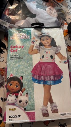 Gabby dollhouse cakey cat costume
