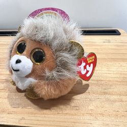 TY BEANIE PUFFIES - CAESAR!!  SUPER CUT E!  Brand New