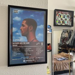 Drake "Nothing Was The Same" Wall Art Poster