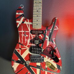 Custom Frankenstrat guitar