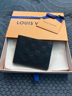 Louis Vuitton Black Bi Fold Wallet Bag