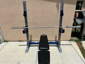 Fitness Gear Pro Bench/Squat Rack