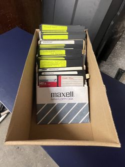 Vintage Floppy Disk Software