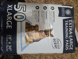 Pet training pads