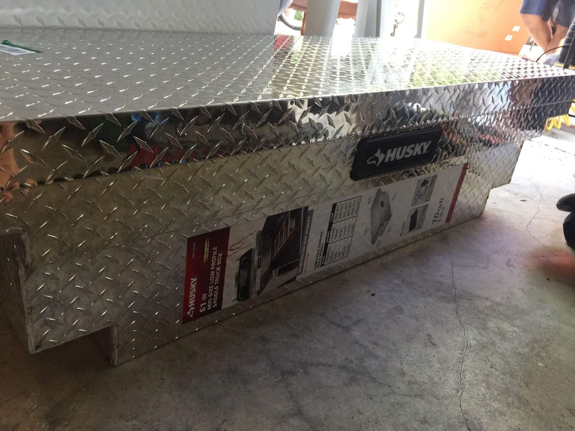 Husky 61 inch Midsize low profile Saddle Truck Tool Box
