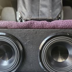 210" Alpine Type X 900 Rms Each 2800 Max