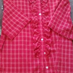 tanjay plaid shirt size 14 still has tags