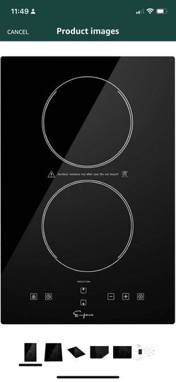 Electric Stove Induction Cooktop Vertical