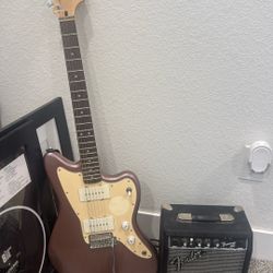 Squier Jazzman And Fender 10g Amp 