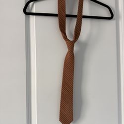 Brown Striped Tie
