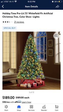 7’ Christmas tree