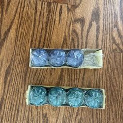 10 Hour, Rain Forest And Blueberry, Votive Candles By Candlelight