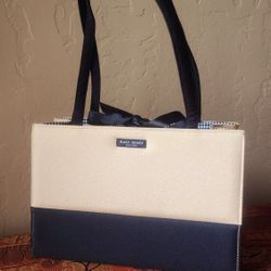 Classic Vintage Kate Spade Box Tote Handbag