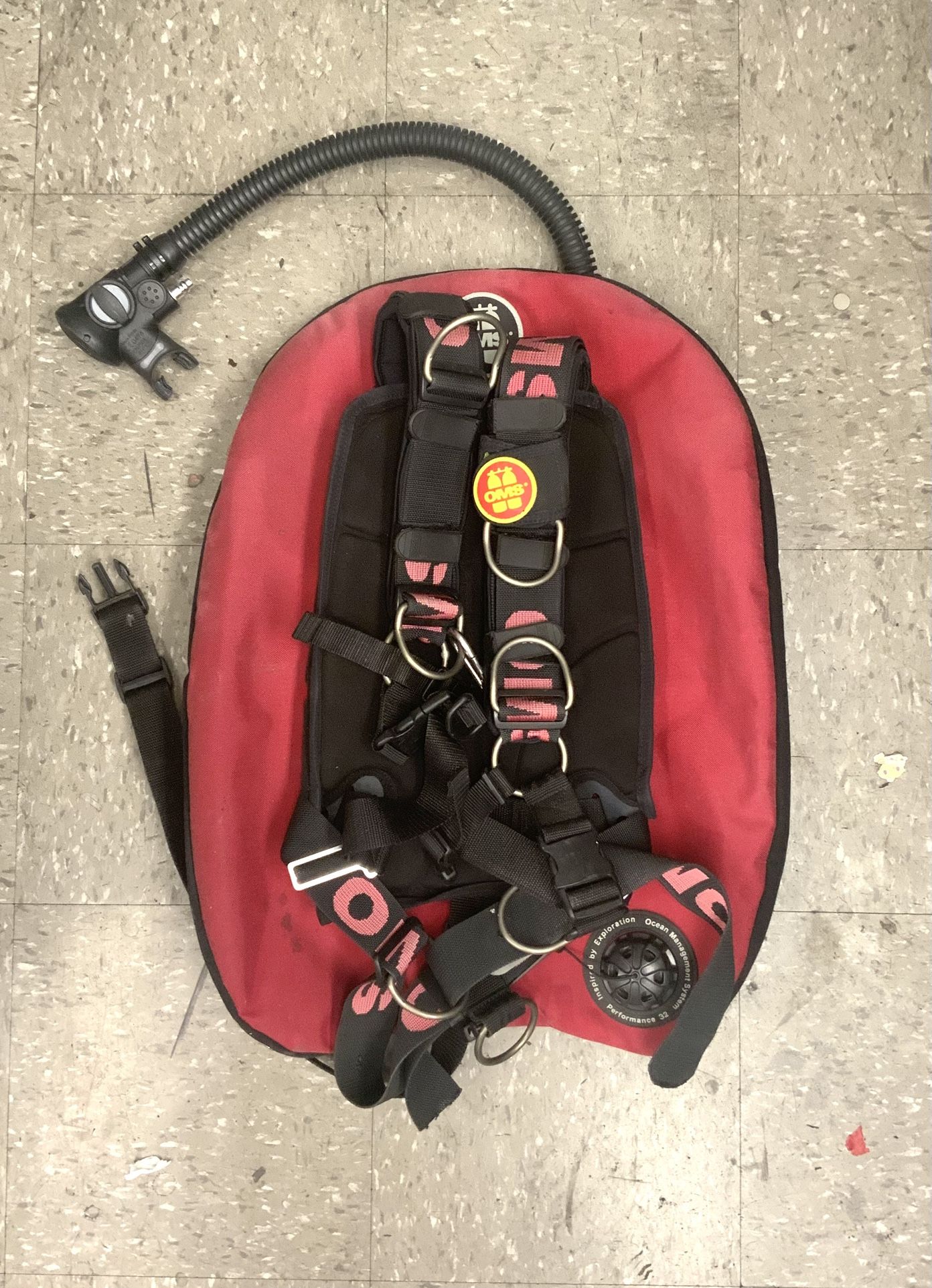 OMS Scuba Diving BCD Buoyancy Control Device