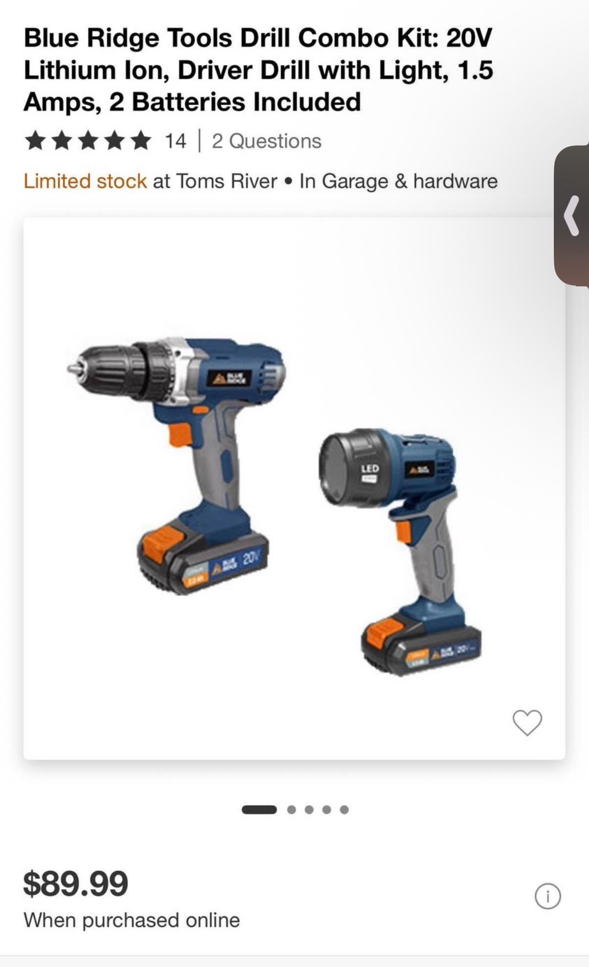 Tools- Blue Ridge Screwdriver W Lights And Accessories