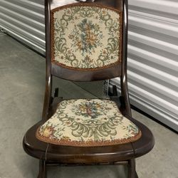 Antique Folding Rocking Chair