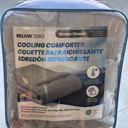 Below Zero Cooling Comforter Queen 