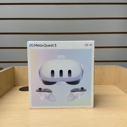 New Sealed Meta Oculus Quest 3 128GB VR Headset - White 