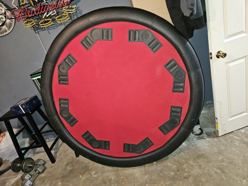 Custom Built Poker Table