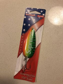 Supreme Dardevle Lure Fire Tiger Fishing hook