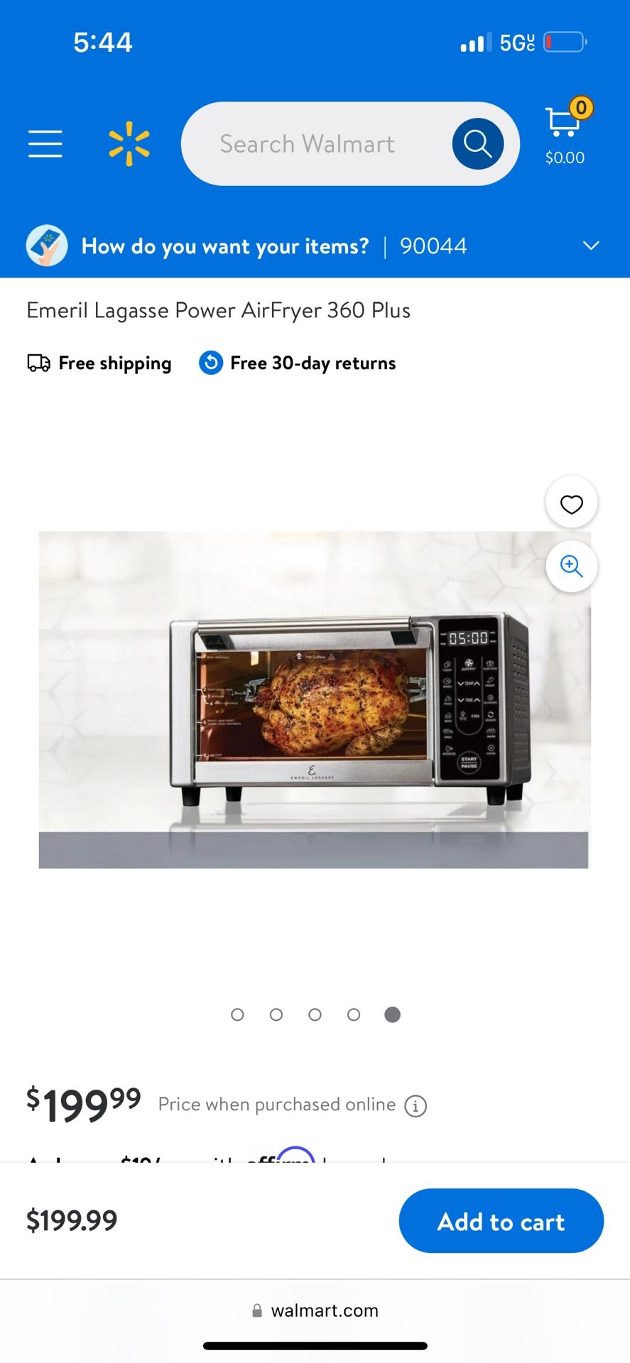 Emeril Lagasse Power AirFryer 360 Plus With Rotisserie