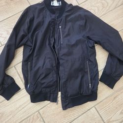Black Bomber Jacket