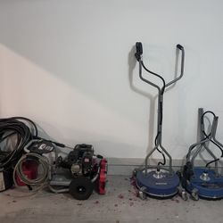 Pressure Washing Set Up 