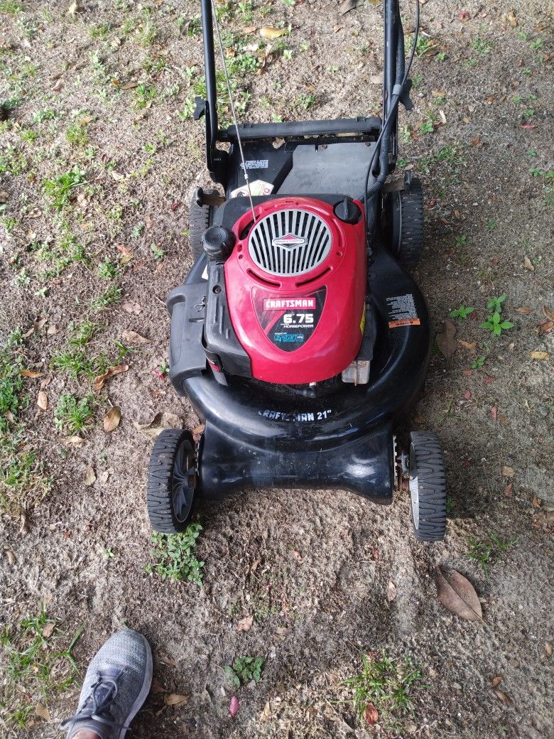 Electric Start Craftsman Gross Horsepower Equipped With Easy