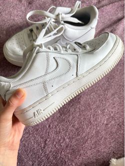 Nike Air Force 1 white size 4.5Y 6womens