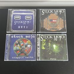 Stuck Mojo 4 CD Lot Pigwalk HVY1 Rising Snappin Necks 1990s Rap Metal