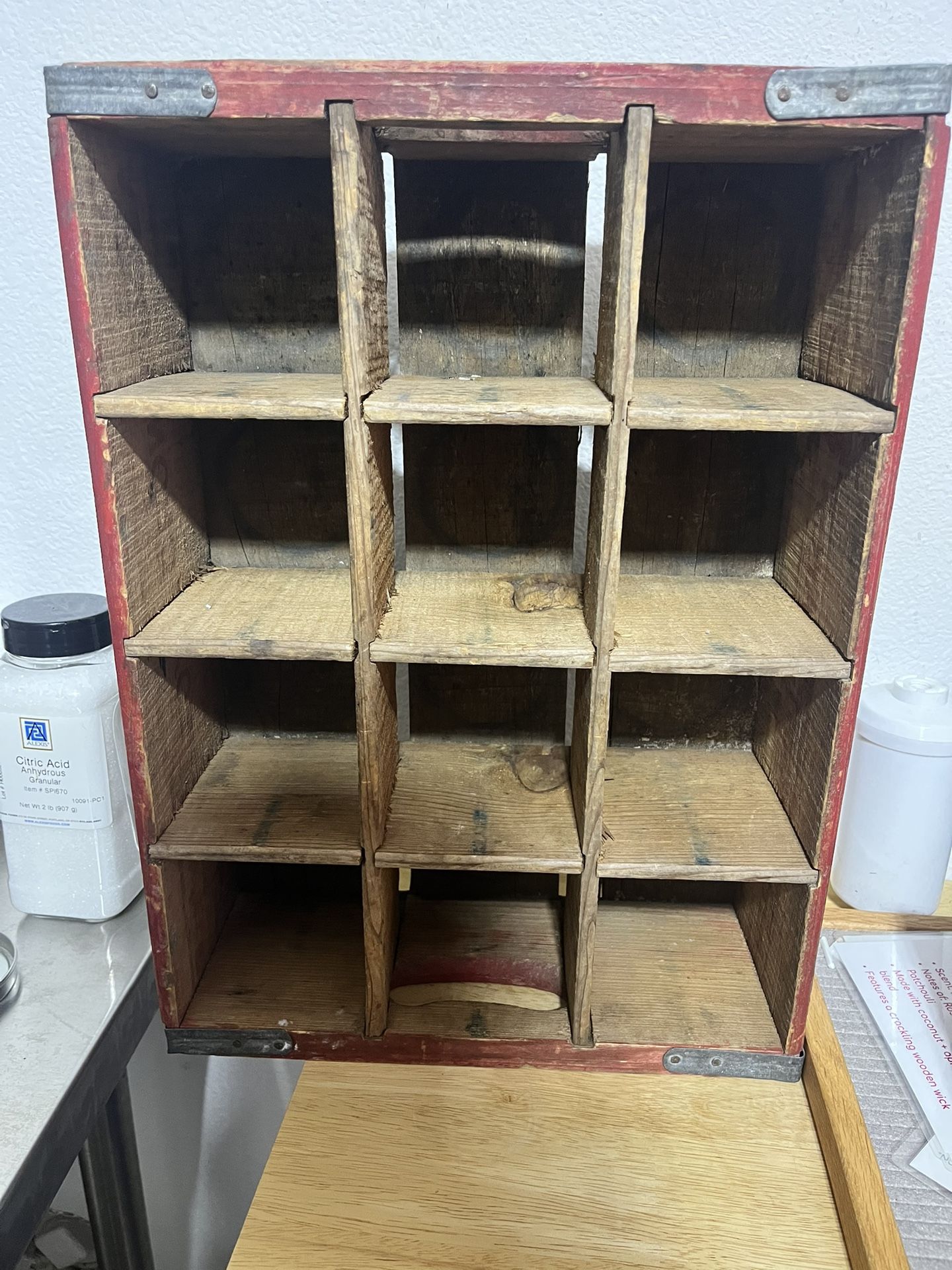 Vintage RC Cola Wooden Crate