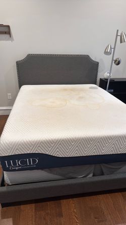 Queen Bed + Box Spring + Frame