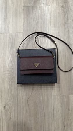 Prada Saffiano Leather Mini Shoulder Bag