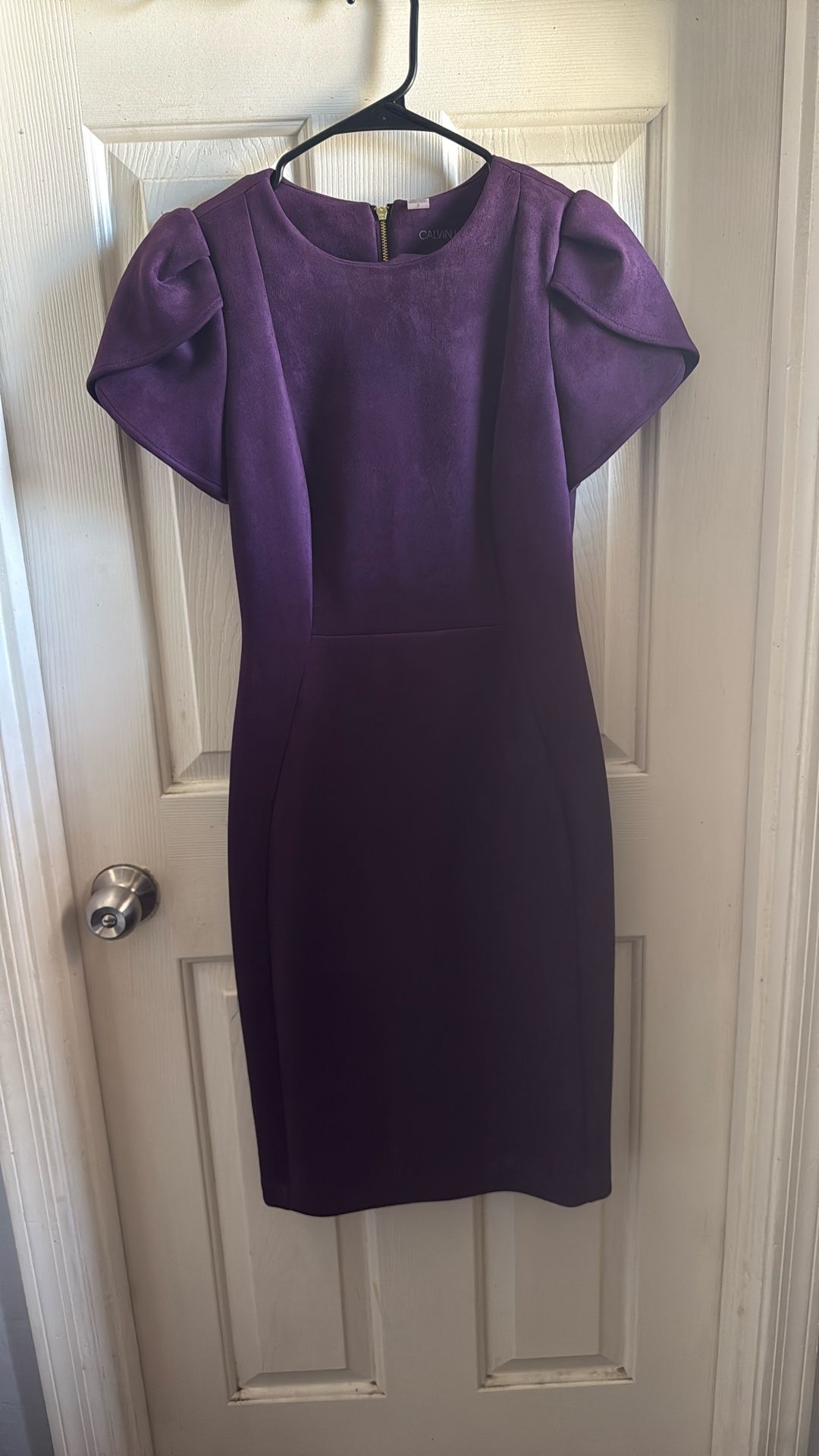 Calvin Klein Purple Dress Size 2