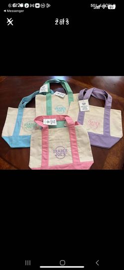 Trader Joe’s Mini Tote - $20 Each