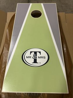 Mr. & Mrs. T Corn Hole 
