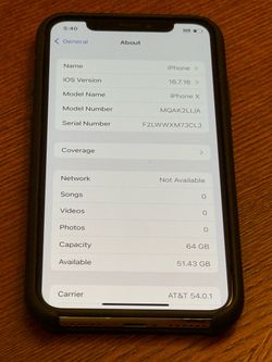 Apple iPhone X 64GB
