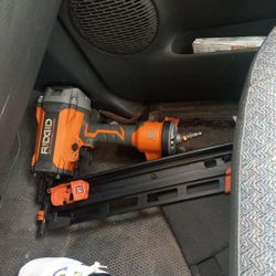 21' Ridgid Nail Gun