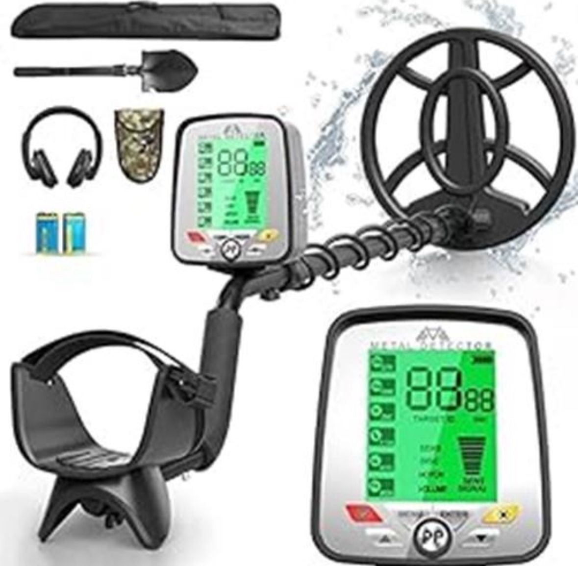 Metal Detector for Adults, Cakuja Gold Pinpointer Waterproof for Kids, Pointer