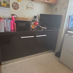 Wood Storage Combo Cabinet