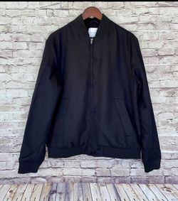    Topman Blk Bomber Jacket 