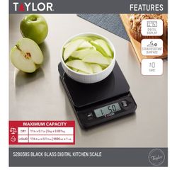 Taylor Glass Top FoodScale