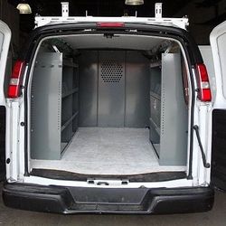 VAN SHELVING, VAN LADDER RACKS