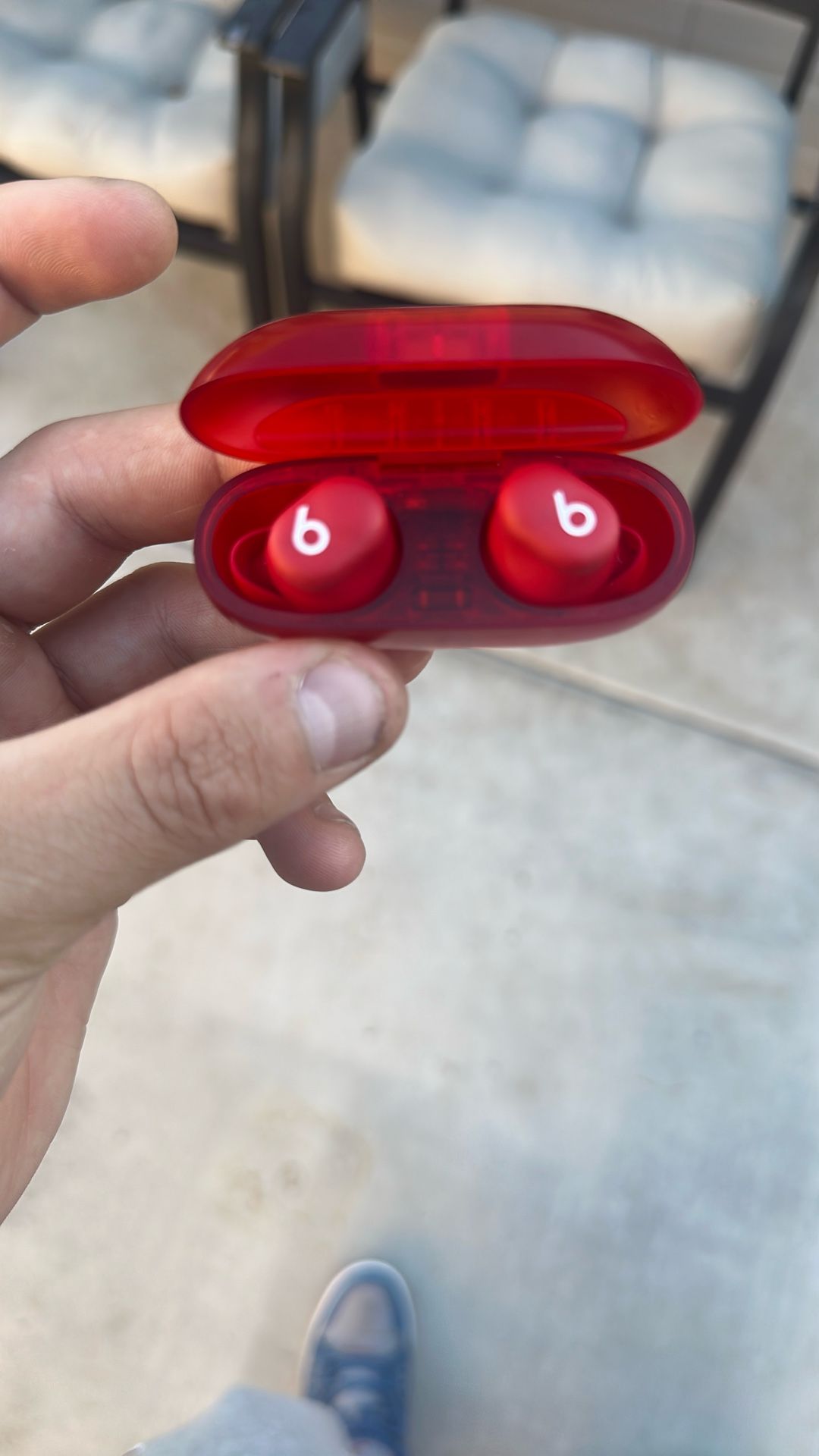 🔊 Beats Solo Earbuds – Red | Great Condition! 🔥
